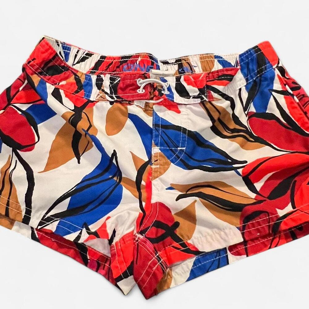 Kids O’Neil beach shorts multicolored floral swim shorts. Size 12